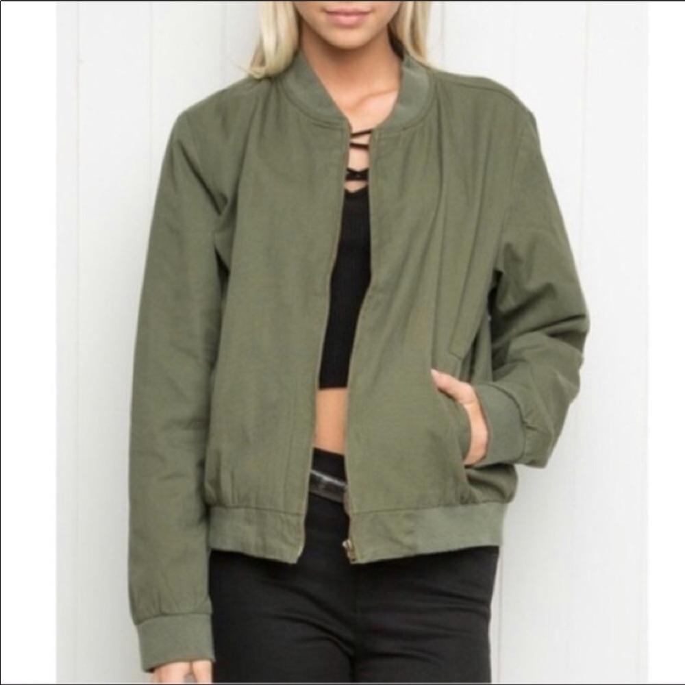 Brandy Melville Bomber Jacket